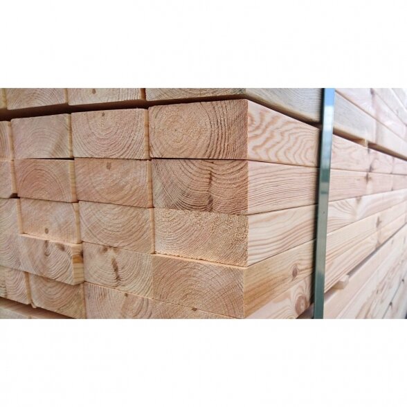 Calibrated spruce wood 45x95x4200