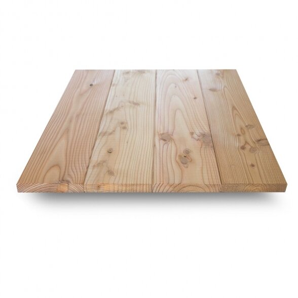 Larch decking board 27x140x3000 1